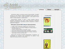 Tablet Screenshot of aniolki.org